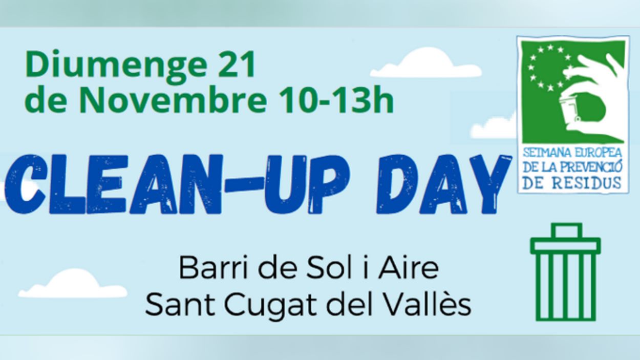 Setmana Europea de la Prevenció de Residus a Sol i Aire: Clean-up Day