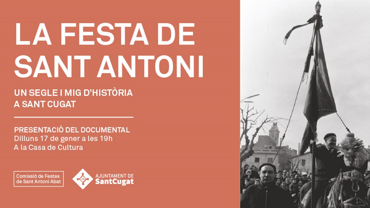 Sant Antoni Abat: Presentació del documental sobre la Festa de Sant Antoni a Sant Cugat