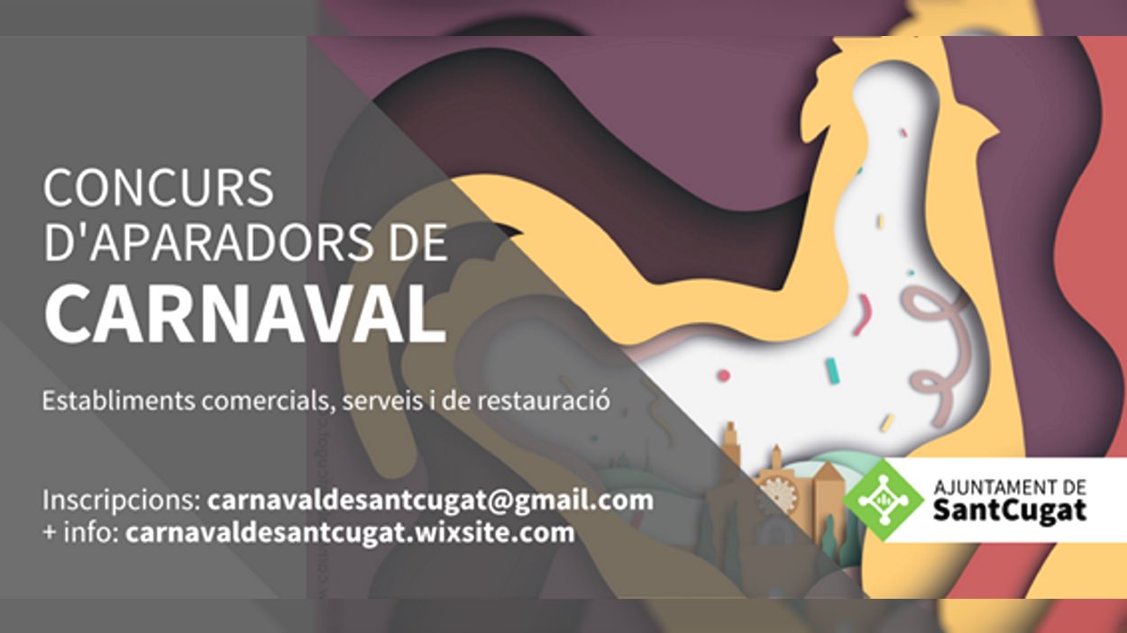 Carnaval: 3r Concurs d'Aparadors de Carnaval de Sant Cugat