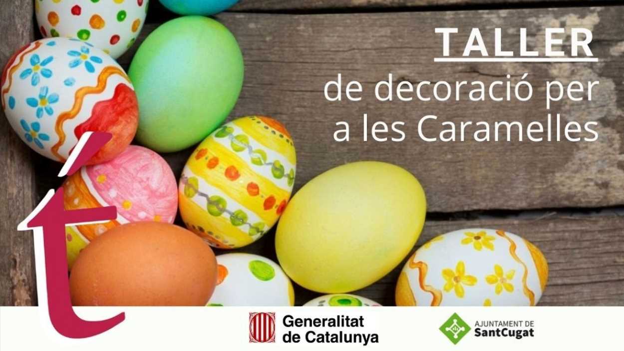 Taller de decoració d'ous de Pasqua