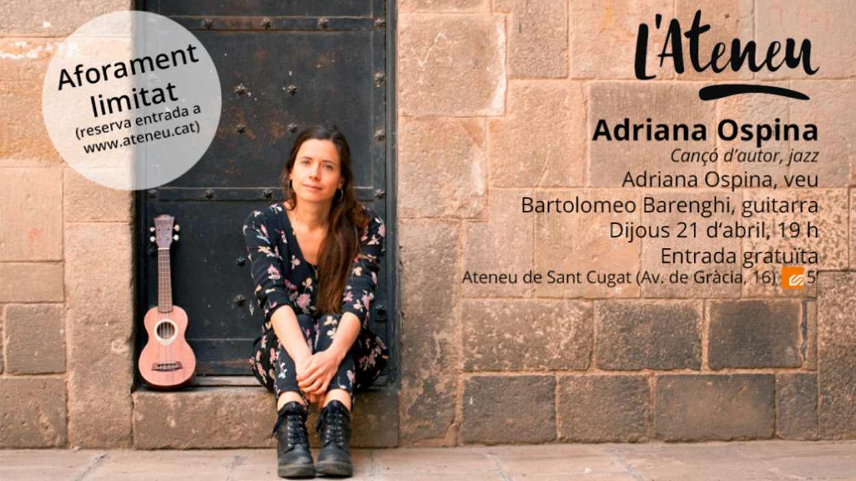 Concert 'La Cambra de l'Ateneu': Adriana Ospina