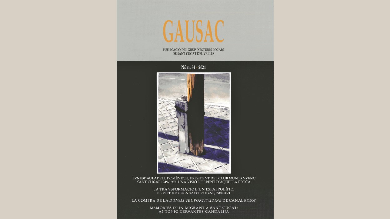 Presentació del número 54 de la revista 'Gausac'