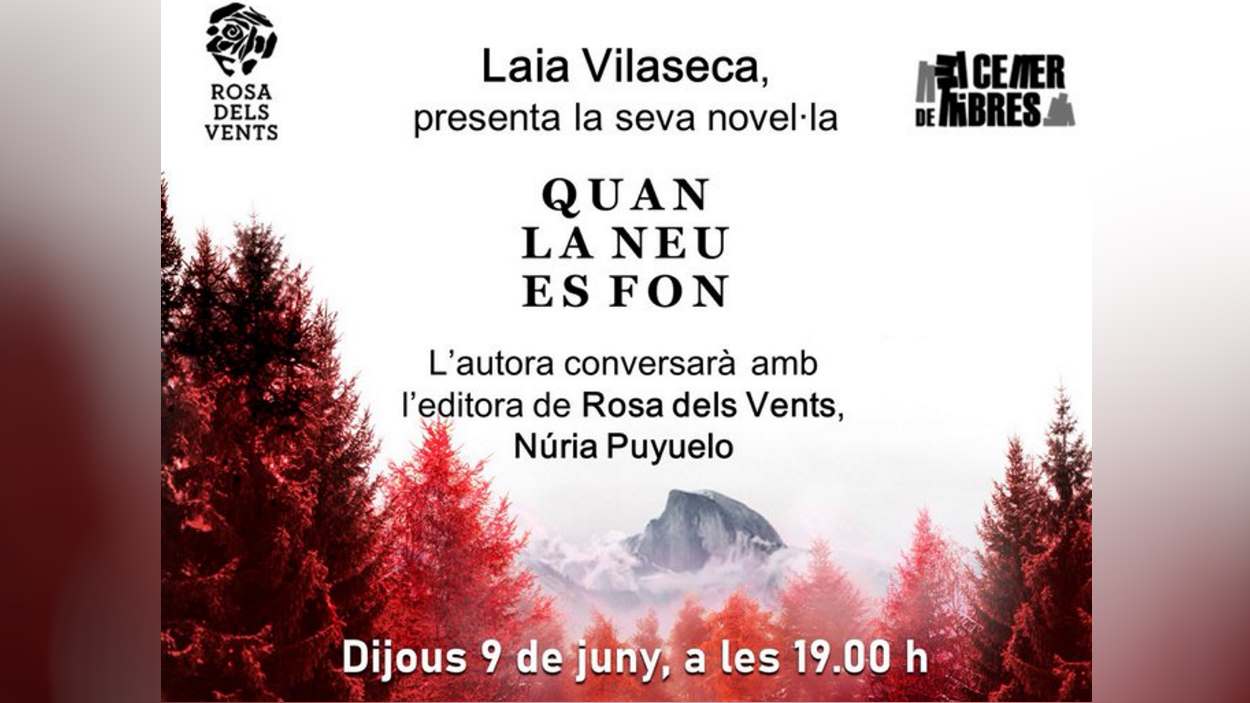 Presentació de llibre: 'Quan la neu es fon', de Laia Vilaseca