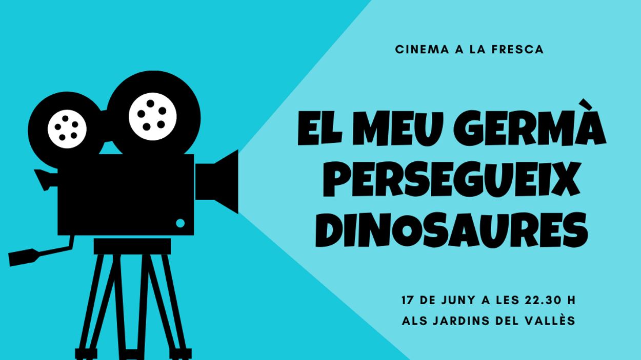 Cinema a la fresca: 'El meu germà persegueix dinosaures'