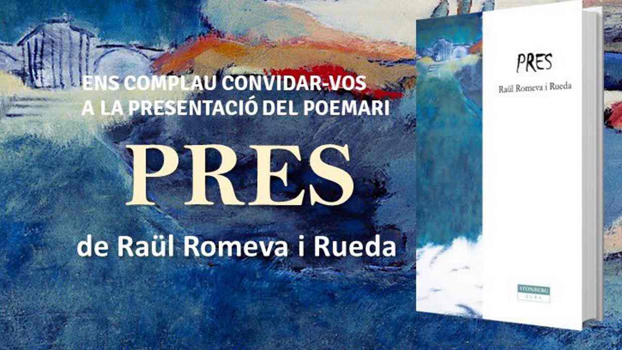 Presentació de llibre: 'Pres', de Raül Romeva