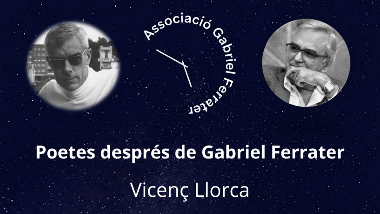 Espai Poètic: 'Poetes després de Ferrater', amb Vicenç Llorca