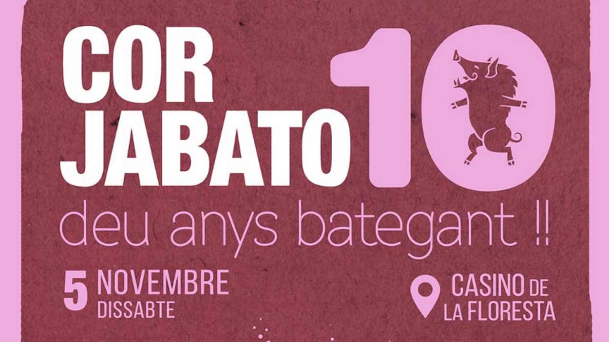 Celebració del 10è aniversari del Cor Jabato