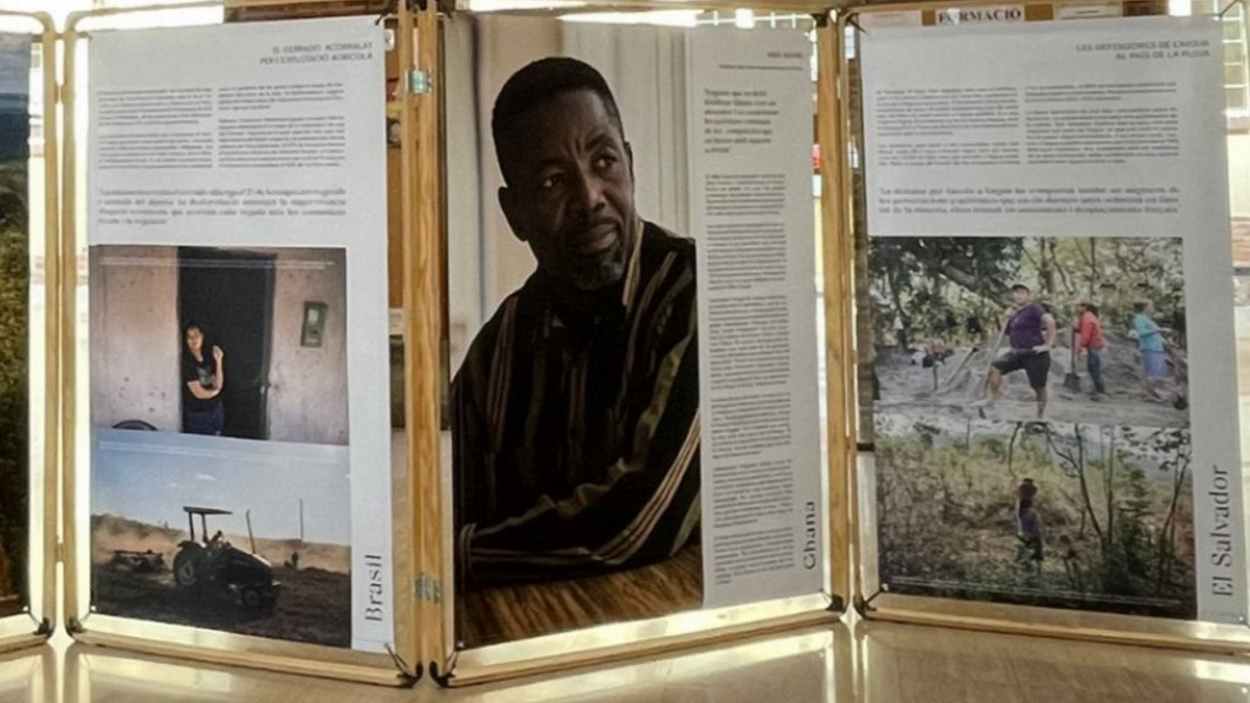 Exposició: 'Sense refugi. Històries de desplaçament forçat i lluita en defensa de la terra'