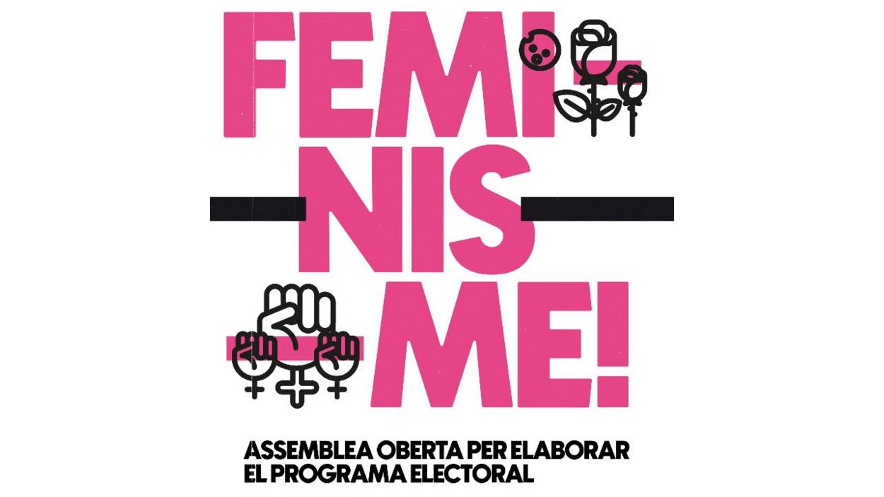 Assemblea (CUP Sant Cugat): 'Feminisme!'