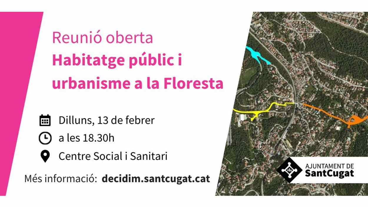Reunió oberta: Habitatge públic i urbanisme a la Floresta