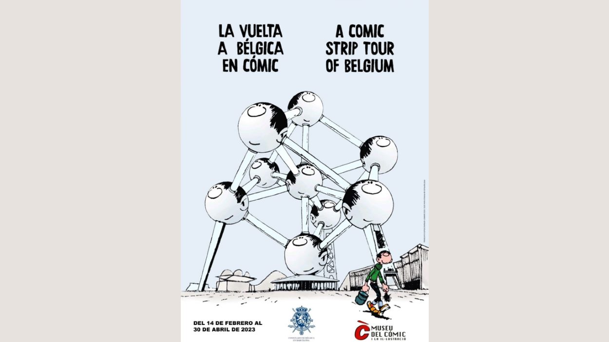 Exposició: 'La volta a Bèlgica en còmic'