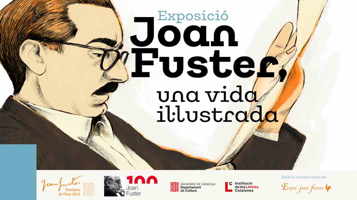 Exposició: 'Joan Fuster, una vida il·lustrada'