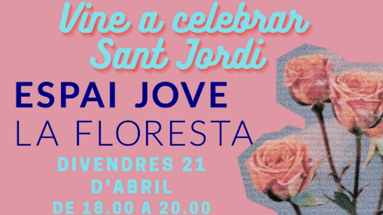 Sant Jordi a l'Espai Jove La Floresta