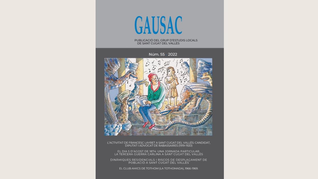 Presentació del número 55 de la revista 'Gausac'