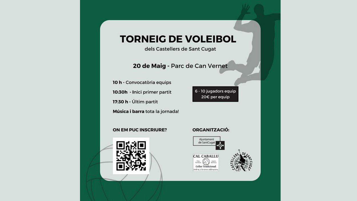 2n Torneig de voleibol platja dels Castellers de Sant Cugat