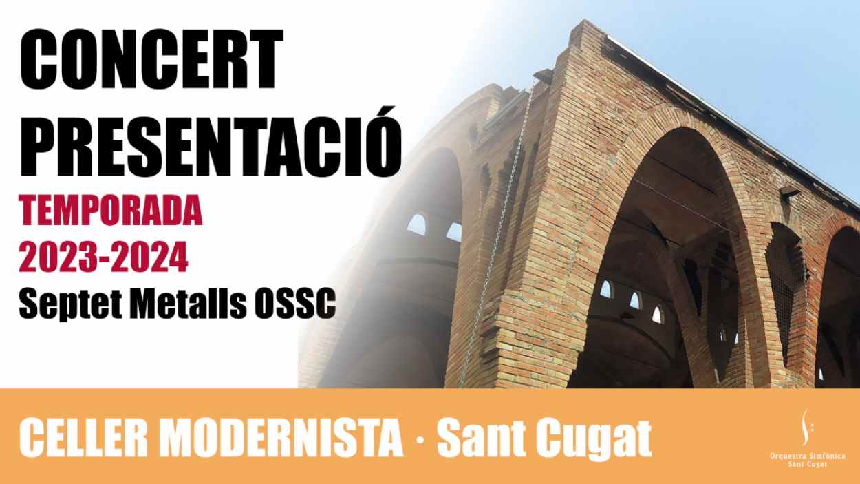 Concert presentació temporada 2023-24 de l'Orquestra Simfònica Sant Cugat