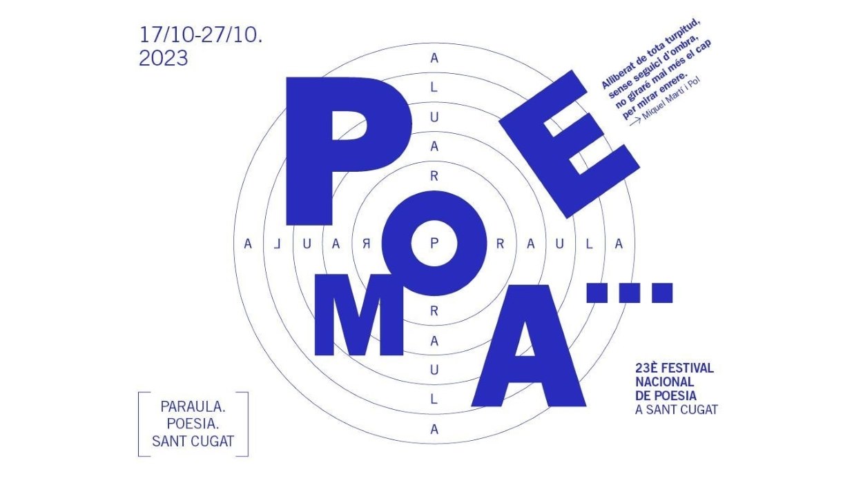 Taller poètic per a adults: 'Dir poesia' [4 sessions]