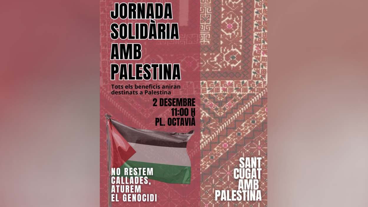 Jornada solidària amb Palestina [matí i tarda]