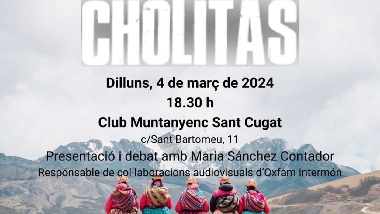 Cinefòrum: 'Cholitas'