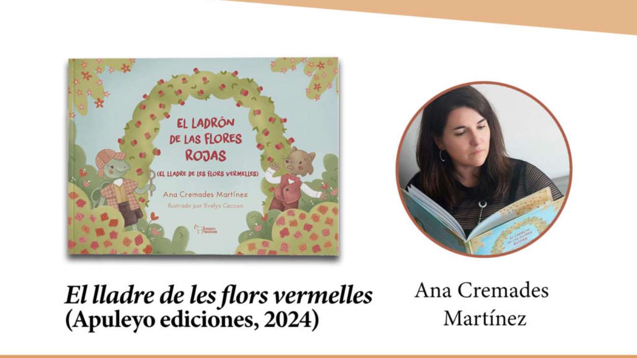 Presentaci de conte infantil: 'El lladre de les flors vermelles', d'Ana Cremades