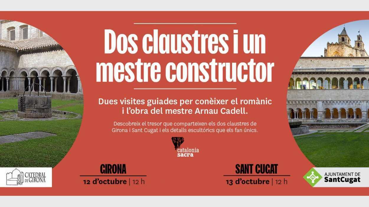 Visita guiada: 'Dos claustres i un mestre constructor' (Sant Cugat)