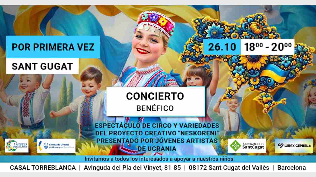 Concert benfic 'Neskoreni' en solidaritat amb Ucrana