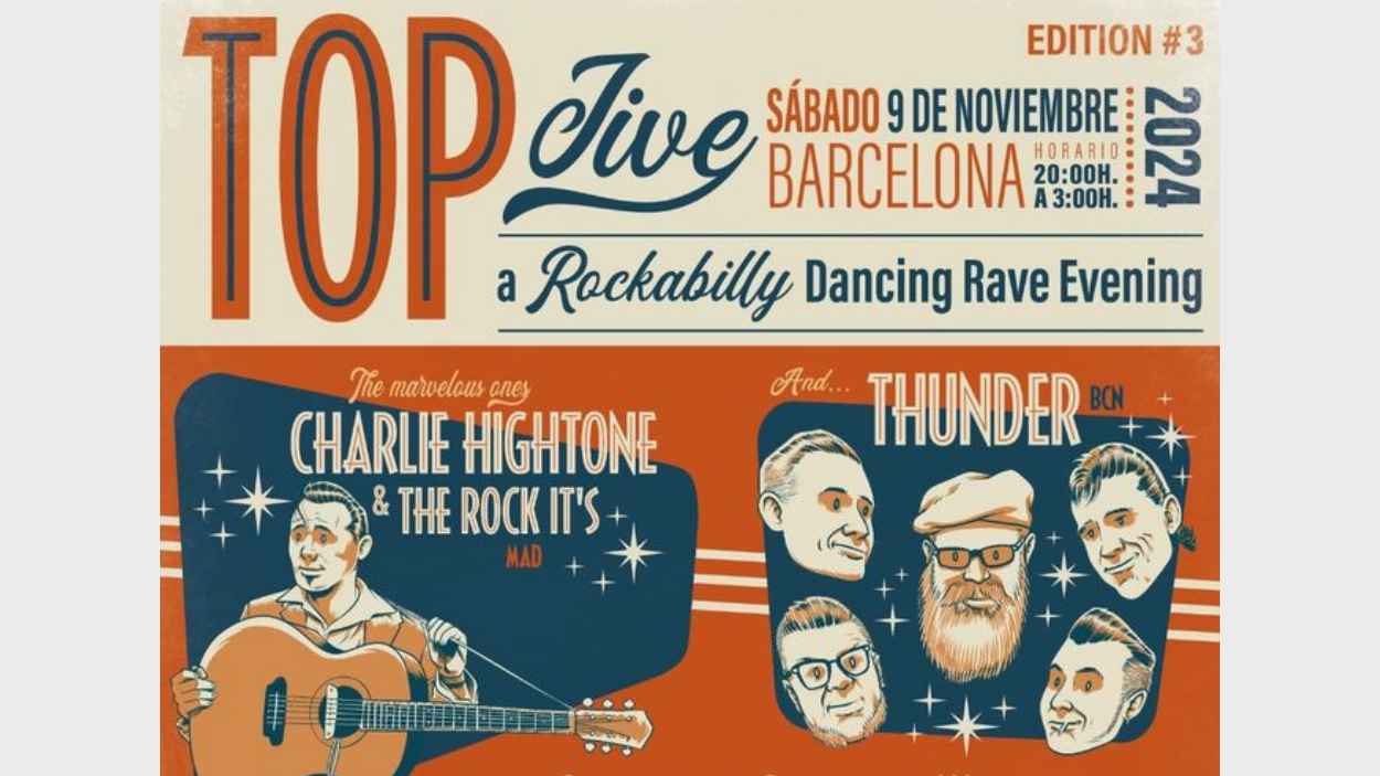 Concert: Top Jive a Rockabilly Dancing Rave Evening