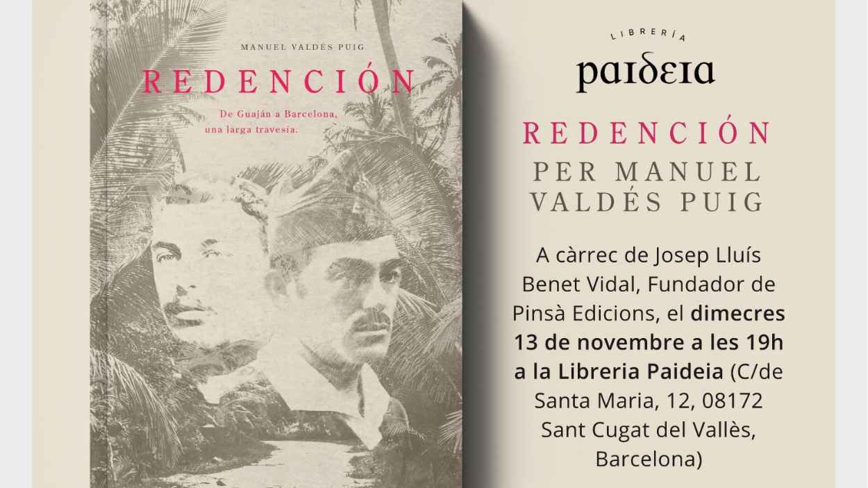 Presentaci de llibre: 'Redencin', de Manuel Valds Puig