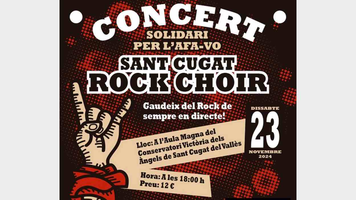 Concert solidari amb l'Alzheimer de Rock Choir