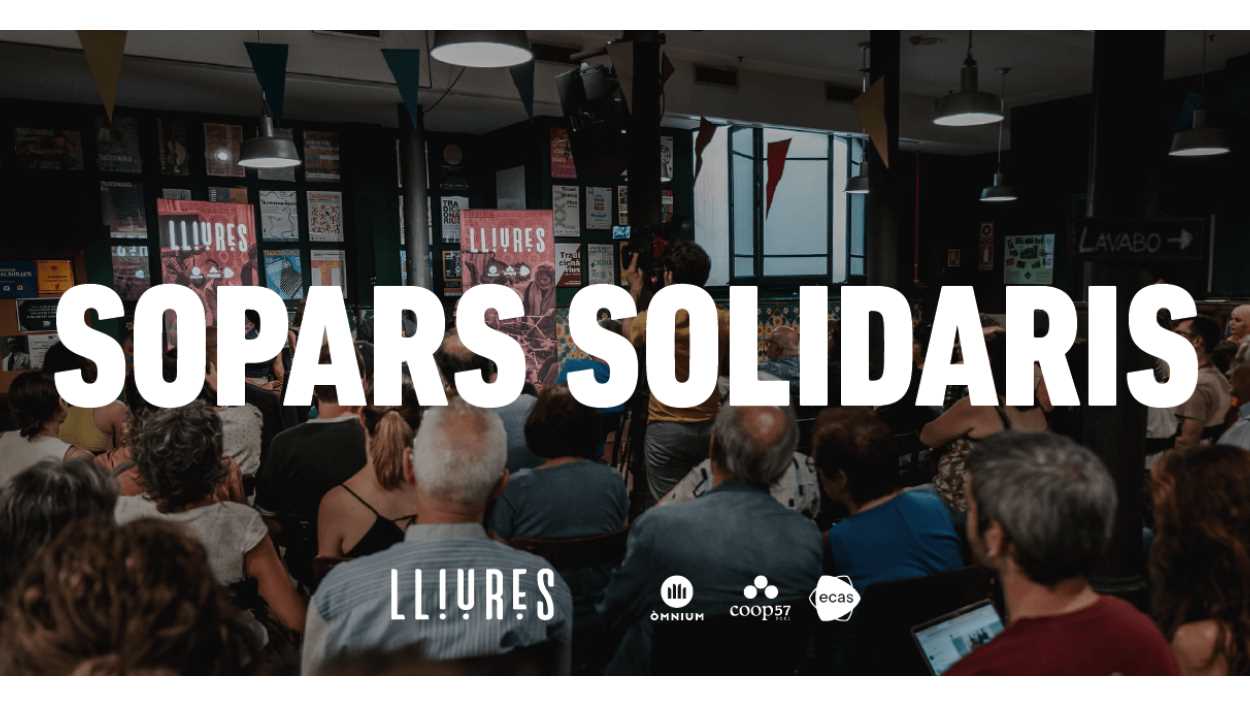 Sopar solidari del Projecte Lliures a Sant Cugat