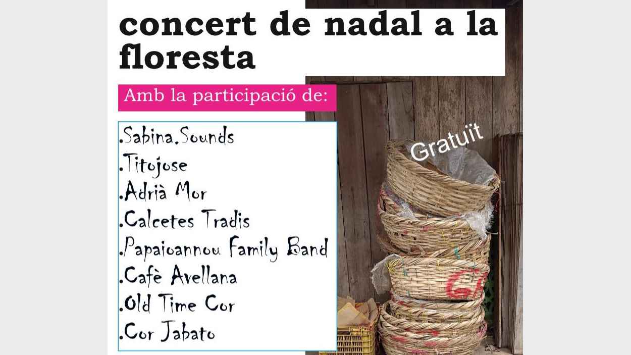 Nadal: Concert de Nadal a la Floresta