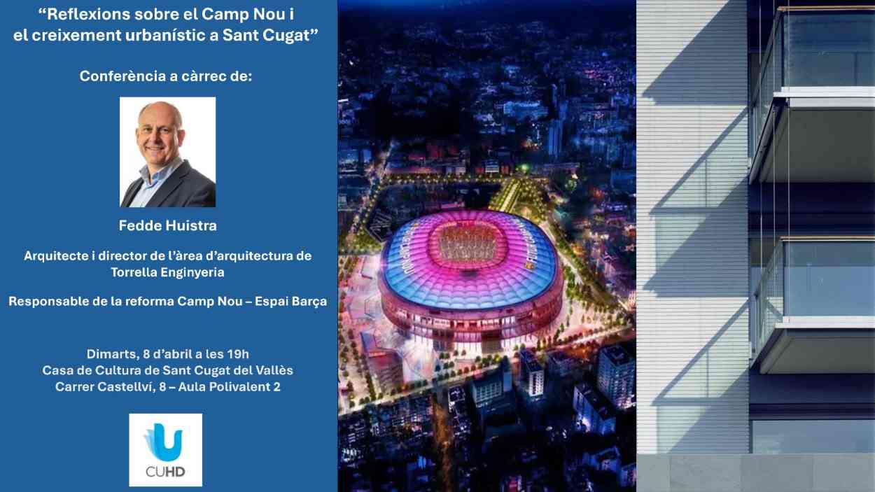Conferncia: 'Reflexions sobre el Camp Nou i el creixement urbanstic a Sant Cugat'