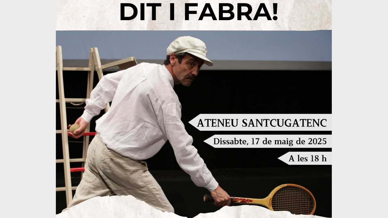 Catal per a tothom: Microteatre: 'Dit i Fabra!'