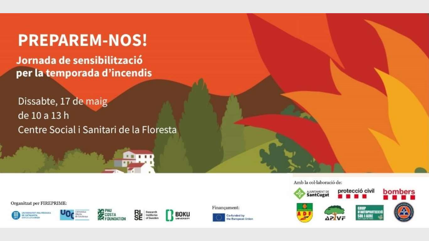 'Preparem-nos!: Jornada de sensibilitzaci per a la temporada d'incendis a la Floresta