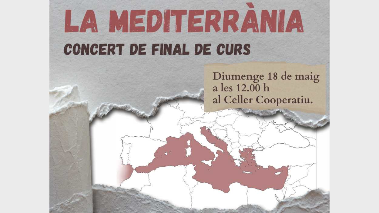 'La Mediterrnia': Concert de final de curs de l'EMTSC