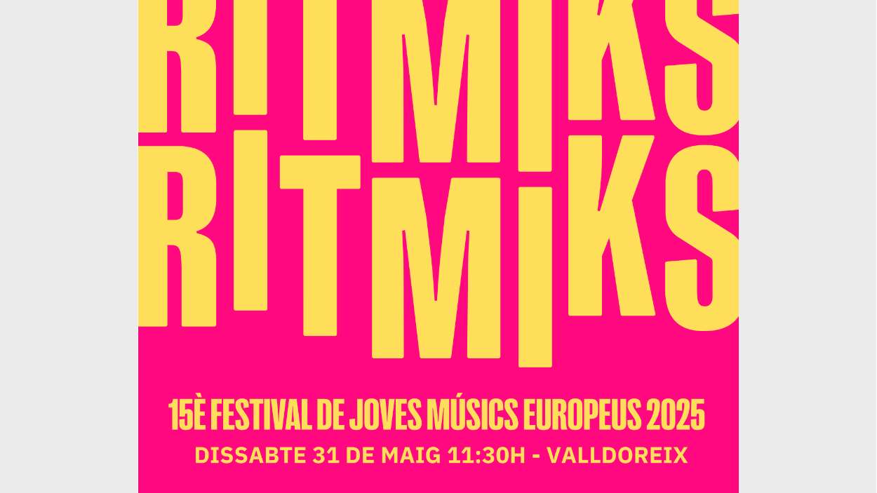 Ritmiks, 15a edici del Festival de Joves Msics Europeus