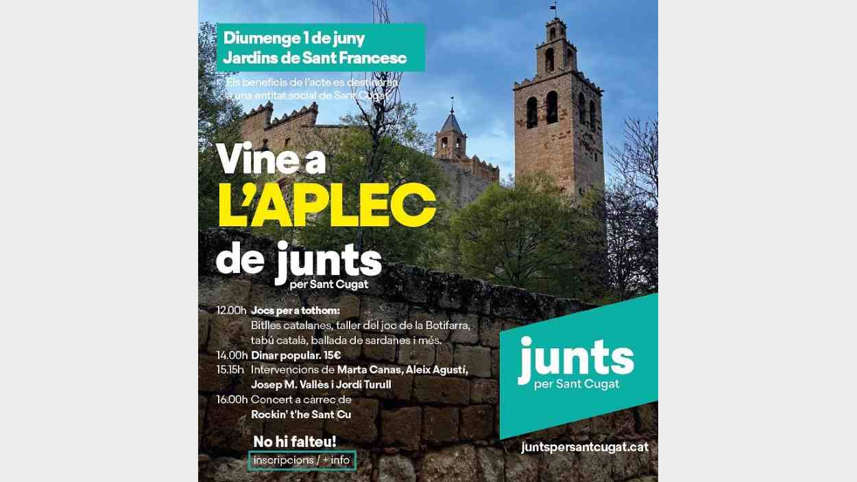 Aplec de Junts per Sant Cugat