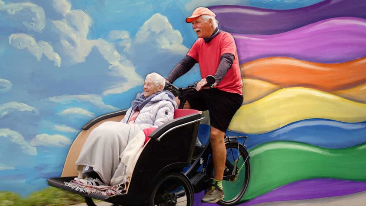 Projecci de la pellcula 'Cycling Without Age' ('En bici sense edat')
