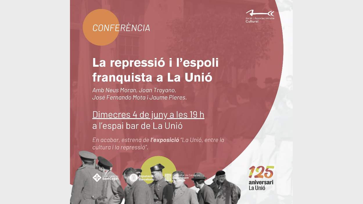 Conferncia: 'La repressi i l'espoli franquista a La Uni'