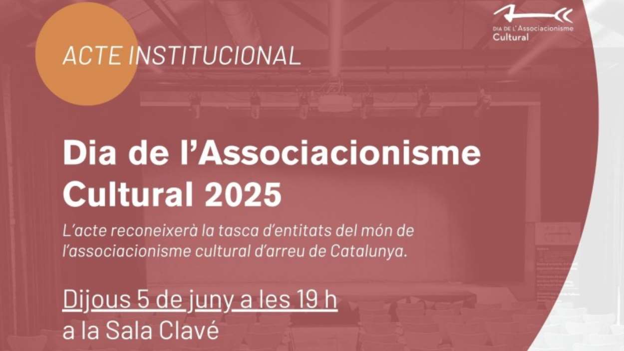 Acte institucional del Dia de l'Associacionisme Cultural
