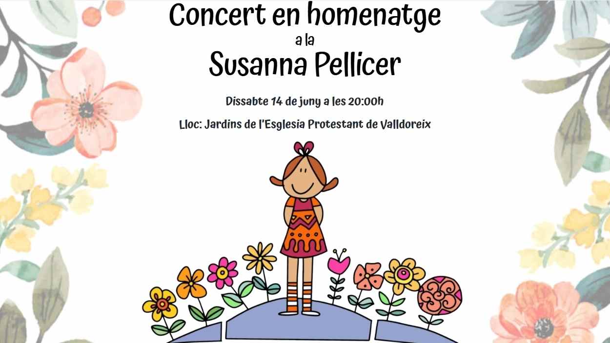 Concert en homenatge a Susanna Pellicer