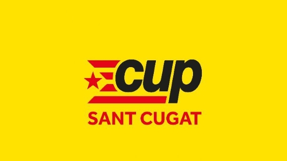 Roda de premsa (CUP Sant Cugat): Presentació de moció