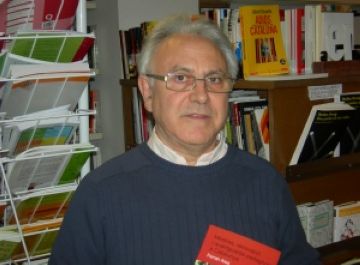 Ferran Aisa a la presentaci delseu llibre