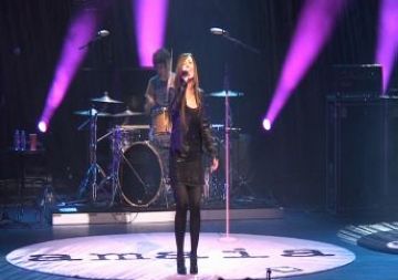 La cantant Amaia Montero en un moment del concert a Sant Cugat