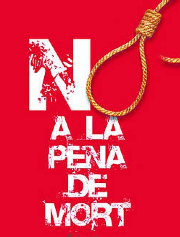 Cartell d'Amnistia Internacional en contra de la pena capital