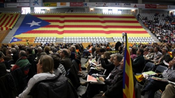 L'ANC ha celebrat el seu primer aniversari amb un acte a Girona / Font: ACN