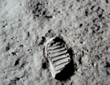 Petjada deixada per Neil Armstrong a la Lluna