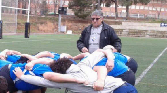 Arturo Trenzano, nou entrenador del Rugby Sant Cugat / Font: Rugby Sant Cugat