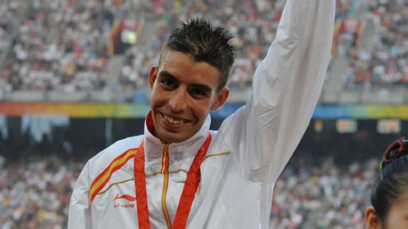 Abdel Ait, durant els Jocs Paralmpics de Londres d'enguany