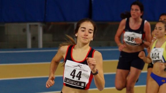 Elena Verdera ha fet triomfat als 3.000 metres / Font:  Atletismecmsc.santcugatentitats.net